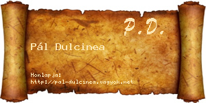 Pál Dulcinea névjegykártya