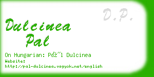 dulcinea pal business card